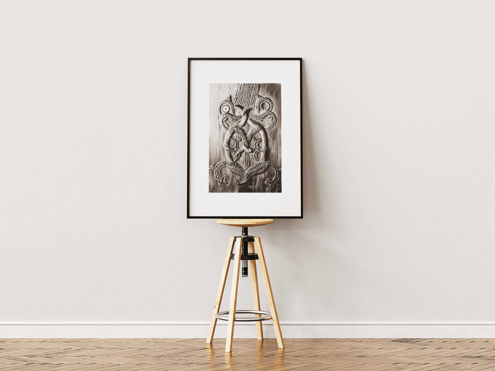 Steve Dunlop artwork on display