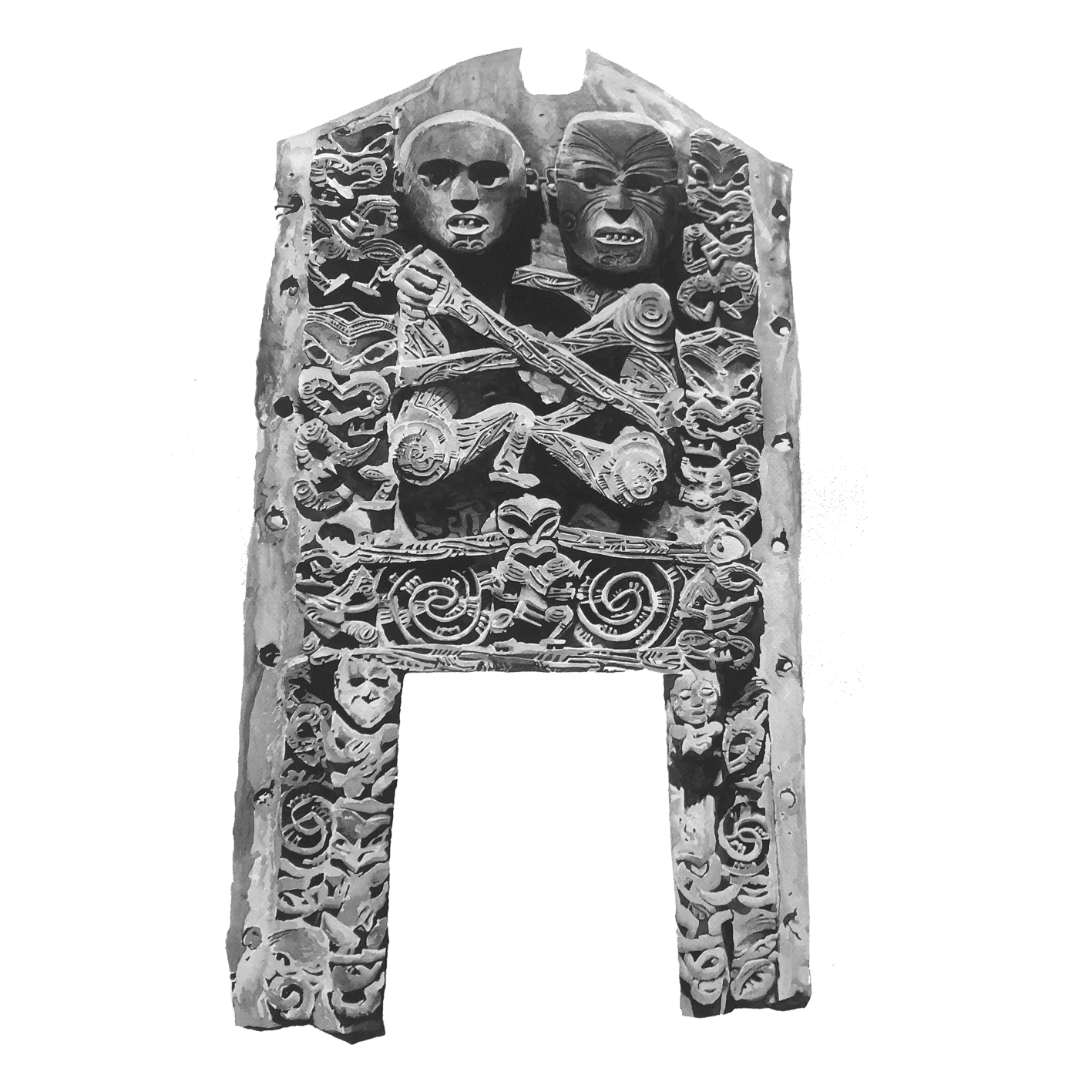 A door slab rua (kuwaha)
