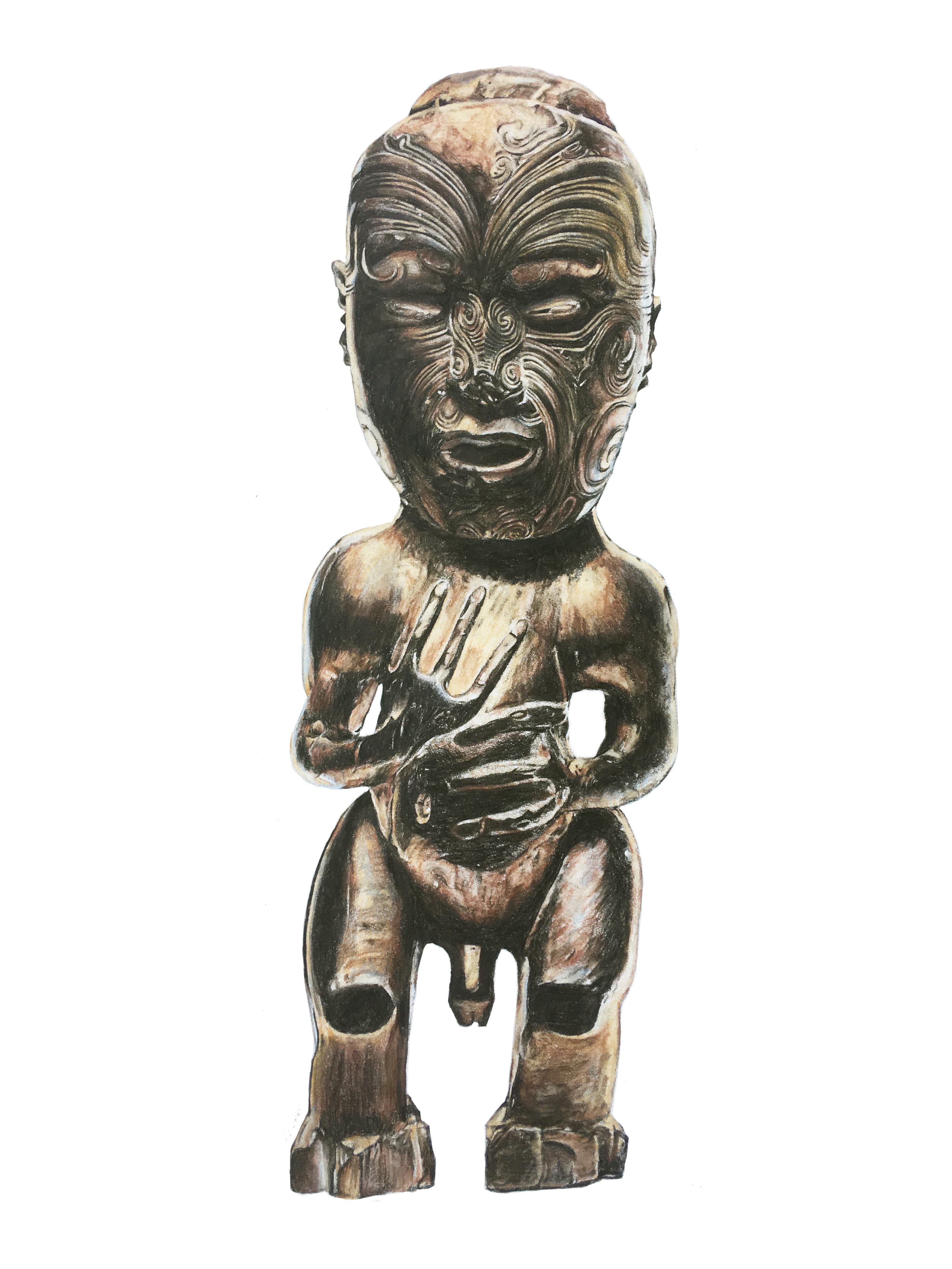 Free standing tiki